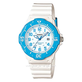 CASIO YOUTH LRW-200H-2BVDF White Blue Resin Strap