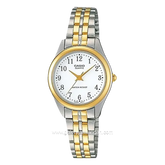 CASIO LTP-1129G-7BRDF Silver Gold Stainless Steel