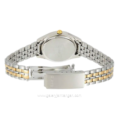 CASIO LTP-1129G-7BRDF Silver Gold Stainless Steel