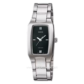 CASIO General LTP-1165A-1C2DF Silver Dial Black