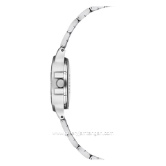 CASIO LTP-1177A-1ADF Ladies Silver Dial Black Stainless Steel