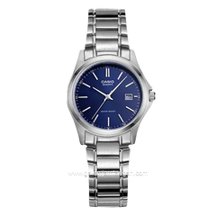 CASIO LTP-1183A-2ADF Silver Dial Blue Stainless Steel