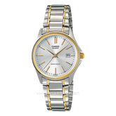 CASIO LTP-1183G-7ADF Silver Gold Stainless Steel