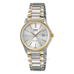 CASIO LTP-1183G-7ADF Silver Gold Stainless Steel