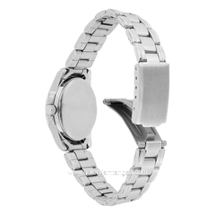 CASIO LTP-1215A-2A2DF Silver Dial Blue Stainless Steel