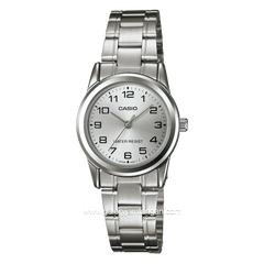 CASIO LTP-V001D-7BUDF Silver Stainless Steel