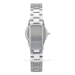CASIO LTP-V002D-1BUDF Silver Dial Black Stainless Steel