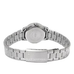 CASIO LTP-V002D-7BUDF Silver Dial White Stainless Steel
