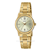 CASIO LTP-V002G-9B3UDF Gold Stainless Steel