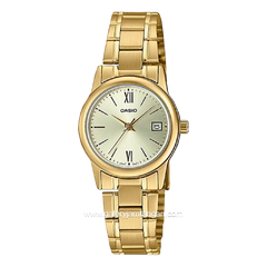 CASIO LTP-V002G-9B3UDF Gold Stainless Steel