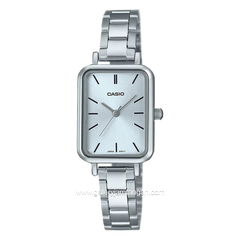 CASIO LTP-V009D-2EUDF Silver Dial White Stailess Steel