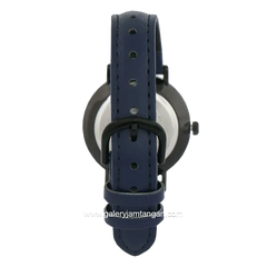 CASIO LTP-VT02BL-2AUDF Blue Black Leather Strap