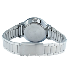 CASIO LTP-VT03D-1BDF Silver Dial Black Stainless Steel