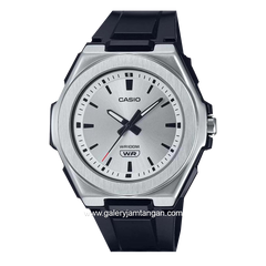 CASIO LWA-300H-7E2VDF Black Silver Resin Strap
