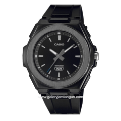 CASIO LWA-300HB-1EVDF Full Black Resin Strap