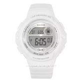 CASIO LWS-1200H-7A1VDF Digital White Resin Strap