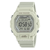 CASIO LWS-2200H-8AVDF White Digital Resin Strap