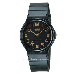 CASIO General MQ-24-1B2LDF Man Youth Black Resin Band