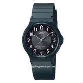 CASIO General MQ-24-1B3LDF Man Black Dial Black Resin Band