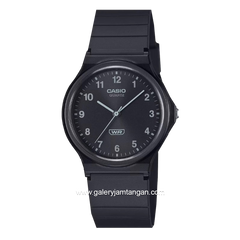 CASIO MQ-24B-1BDF Full Black Resin Strap