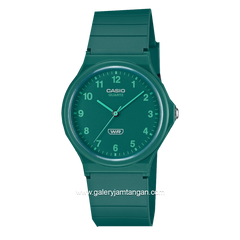 CASIO MQ-24B-3BDF Green Resin Strap