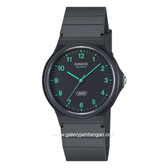 CASIO MQ-24B-8BDF Black Resin Strap