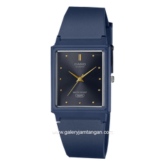 CASIO MQ-38UC-2A1DF Blue Dial Black Resin Strap