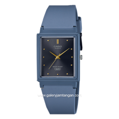 CASIO MQ-38UC-2A2DF Blue Dial Black Resin Strap