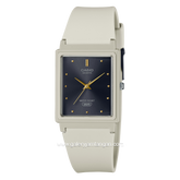 CASIO MQ-38UC-8ADF White Dial Black Resin Strap