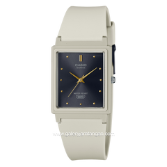 CASIO MQ-38UC-8ADF White Dial Black Resin Strap