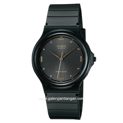 CASIO General MQ-76-1ALDF Black Dial Black Rubber Strap