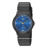 CASIO MQ-76-2ALDF Black Dial Blue Rubber Strap