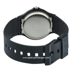 CASIO MQ-76-2ALDF Black Dial Blue Rubber Strap