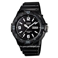 CASIO General MRW-200H-1B2VDF Black Rubber Strap