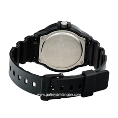 CASIO MRW-200H-7EVDF Black Dial White Resin Strap