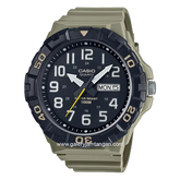 CASIO General MRW-210H-5AVDF Army Dial Black Resin Strap