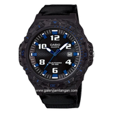 CASIO MRW-S300HB-8BVDF Full Black Resin Strap