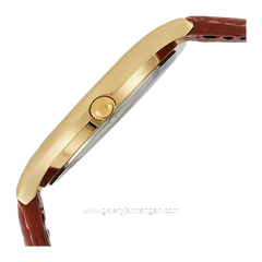 CASIO MTP-1094Q-9B Brown Gold Leather Strap