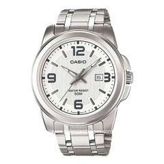 CASIO MTP-1314D-7AVDF Silver Dial White Stainless Steel