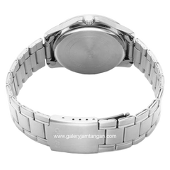 CASIO MTP-V004D-1BUDF Silver Dial Black Stainless Steel