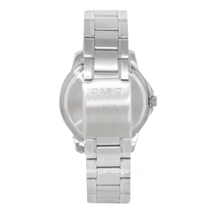 CASIO MTP-V004D-7BUDF Silver Dial White Stainless Steel