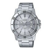 CASIO MTP-VD01D-7CVUDF Silver Dial White Stainles Steel