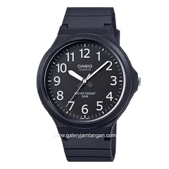 Casio General MW-240-1BVDF Black Resin Strap