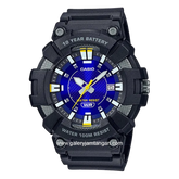 CASIO MW-610H-2AVDF Black Dial Blue Resin Strap