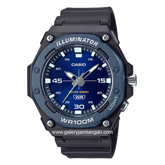 CASIO MW-620H-2AVDF Black Dial Blue Resin Strap