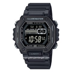 CASIO MWD-110HB-1BVDF Black Resin Strap