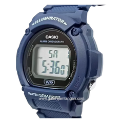 CASIO W-219H-2AVDF Digital Blue Resin Strap