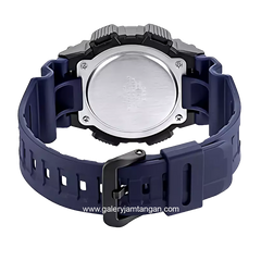 CASIO W-735H-2AVDF Digital Full Black Resin Strap