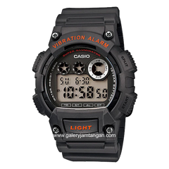 CASIO W-735H-8AVDF Digital Black Resin Strap