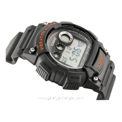 CASIO W-735H-8AVDF Digital Black Resin Strap
